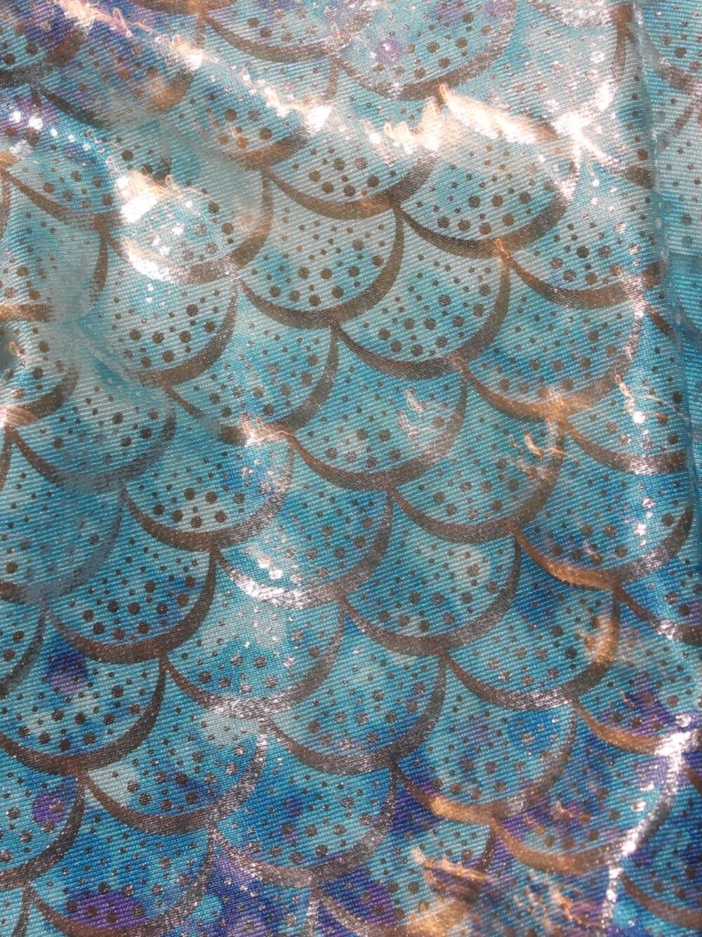 Blue Mermaide Tail Size Large - Picture 7 of 7